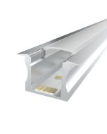 1m Kit 15mm Recessed Aluminium Profile Ledal14