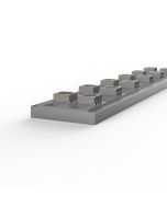 1m 3mm Aluminium Flat Bar For Led Flex Ledal19