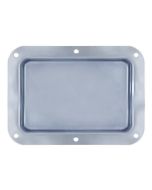 Recess Dish Plain Zinc 178 X 127mm To Suit Tour Labels D2101z