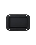 Recess Dish Blank Steel Black 130mm 89mm D0941k