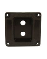 Recess Dish Punched For 2 X Jack Sockets Plastic M1500