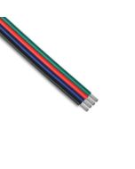 Led 4 Core Flat Cable 20awg 300v Awg20 B/bl/r/gr Wire