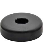 Medium Rubber Foot with Steel Washer and M6 Thread - 10mm High, F1687/M6