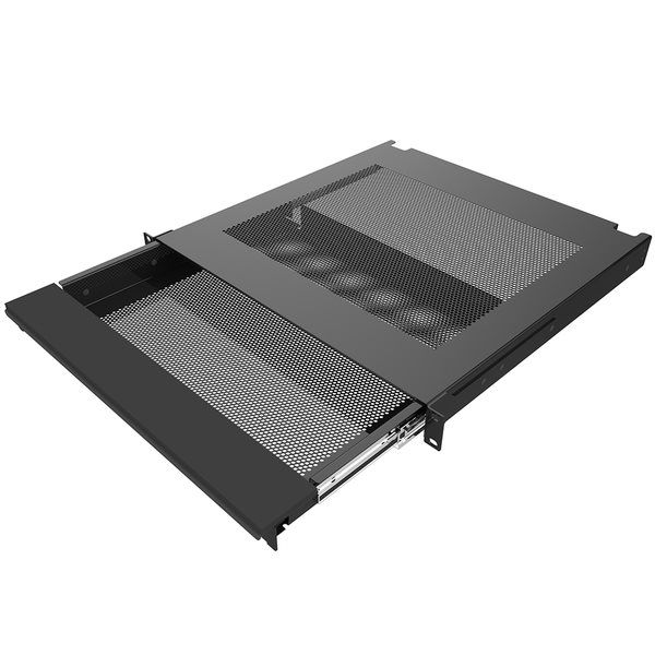 Rackmount Laptop Security Drawer Black Ex-6301b
