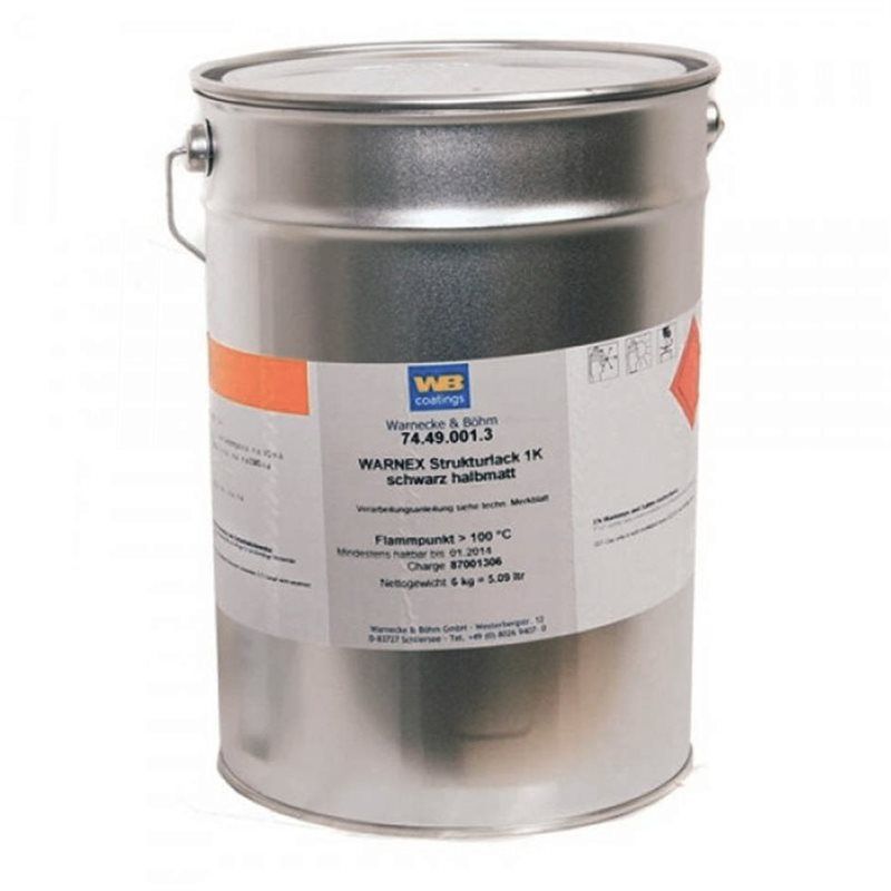 Cabinet Paint Black 6kg – MG-9715S for Flight Cases