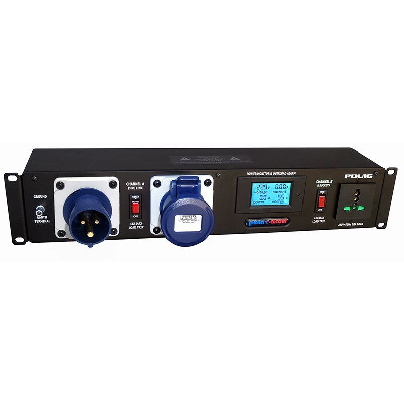16a Rack Mount PDU Power Distribution Unit, Pdu-16un
