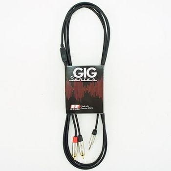 3m Y Lead 3.5mm Stereo Jack To 2 X Rca Phono Nra-031-0150-030