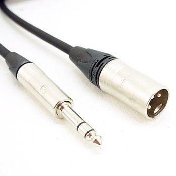 30m Balanced Line Cable Studio Series Jack To Male Xlr