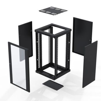 42u Rack Enclosure M6 Rail 600mm / 23.62in X 800mm / 31.50in R4086-v-42uk