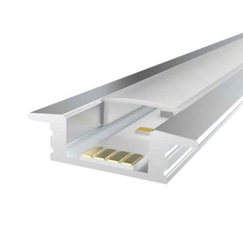 3m Kit 12.2mm Recessed Aluminium Profile (LEDAL08M3)