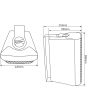 Adastra BC6-B 6.5" Stereo Speakers (Black)