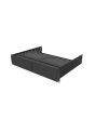 2U 19in Rack Shelf for 2x Sonos Amp – Vented Tray, Magnetic Faceplate | Penn Elcom R1498/2uk-sonamp2