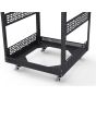 12u 500mm Deep Slim Open 19 inch Rack Tower Penn Elcom R8300-20/12u