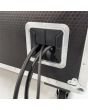 Recessed Rubber Cable Feedthrough Dish 160 X 160mm D053510cmz