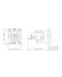 Neutrik Ethercon Cat6 Chassis Black Ne8fdy-c6-b Connector