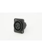 Neutrik Xlr 3 Pin Female Xlr Chassis Plastic Shell Nc3fpp Connector