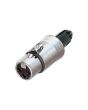 Neutrik Nc3mxx-wob Xlr 3 Pin Female Connector No Boot Disassembled