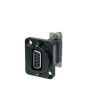 Neutrik D-sub 9 Pin Feedthrough F-f Nadb9ff Connector