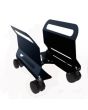 Cpu Holder Adjustable Pc Trolley Black With Swivel/braked Castors Cpu-23b