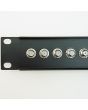 1u Punched Patch Panel With 24 X F Type Connectors Penn Cp-1000-24f