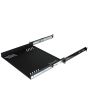 1u Sliding Rack Shelf With Universal Fixing Slots R1290/1u
