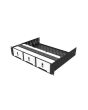 2u Vented Rack Shelf & Magnetic Faceplate For 3 X Sonos Connect R1498/2uk-sonos3