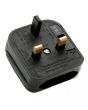 Fcp Uk Plug Blk Converter Non Removable For Europlug With 5a Fuse Fcp-bk-5a