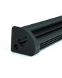 Mounting Brackets Pair For Led Aluminium Profile Black
