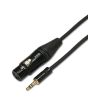 5m 3.5mm Jack To Female Xlr Lead Studio Series Nys231bg - Nc3fxxb