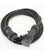 Stealth Series 16amp Male To Female C-form Connectors Power Lead 10m