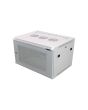 Wall Mount Rack Enclosure 6u 450mm/17.72 Inch Deep 1032 Rack Rail White Perforated Door R6406v-w-1032