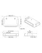 Wall Bracket Sky Q Mini Box Wb-skyqmb-b