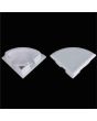 LED Corner Profile, 3m Aluminum Extrusion for 10mm Wide LED Strips - LEDal03m3
