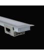 3m Kit 12.2mm Recessed Aluminium Profile (LEDAL08M3)