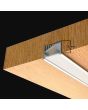 Recessed LED Profile, 1m Kit 19mm Wide With Internal Angle Mount Ledal42