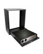 2U Vertical Drop-down Wall Mount 19-inch Rack, VDWR02