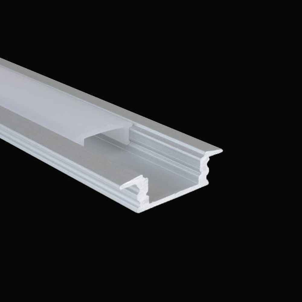 3m Kit 12.2mm Recessed Aluminium Profile (LEDAL08M3)